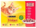 PURINA NESTLE Friskies Mix mięsny - mokra karma dla kota - 12 x 85 g