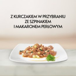 PURINA NESTLE GOURMET A la Carte Kurczak, Pstrąg, Wołowina, Rdzawiec - mokra karma dla kota - 4 x 85 g