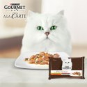 PURINA NESTLE GOURMET A la Carte Kurczak, Pstrąg, Wołowina, Rdzawiec - mokra karma dla kota - 4 x 85 g