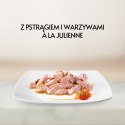 PURINA NESTLE GOURMET A la Carte Kurczak, Pstrąg, Wołowina, Rdzawiec - mokra karma dla kota - 4 x 85 g