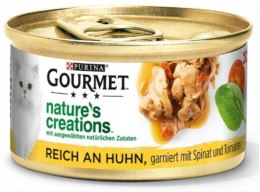 PURINA NESTLE GOURMET GOLD Nature's Creation - mokra karma dla kota - 85g