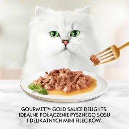 PURINA NESTLE Gourmet Gold Sauce Delights mokra karma dla kota z kurczakiem 85 g