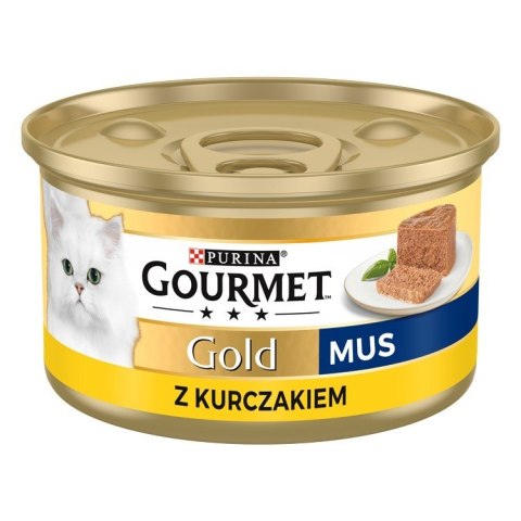 PURINA NESTLE PURINA Gourmet Gold Mus z kurczakiem - mokra karma dla kota - 85g