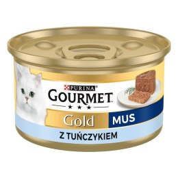 PURINA NESTLE PURINA Gourmet Gold Mus z tuńczykiem - mokra karma dla kota - 85 g