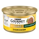 PURINA NESTLE PURINA Gourmet Gold Succulent Delights Kurczak - mokra karma dla kota - 85g