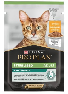 PURINA NESTLE PURINA Pro Plan Cat Sterilised kurczak - mokra karma dla kota - 85 g