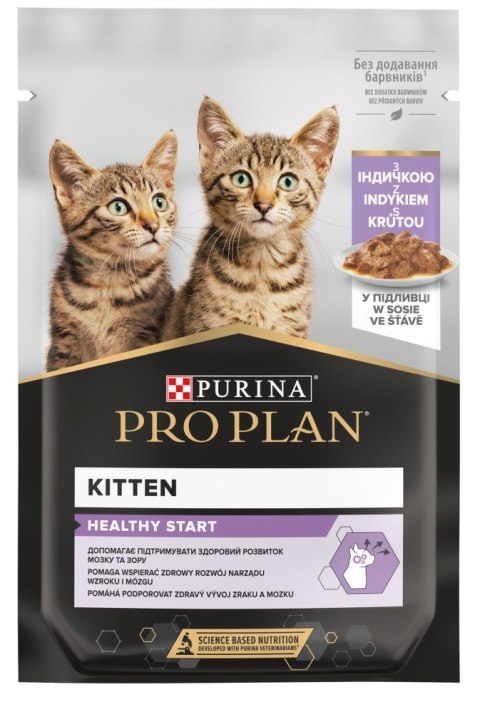 PURINA NESTLE PURINA Pro Plan Kitten Indyk - mokra karma dla kota - 85 g