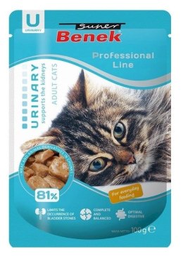 Super Benek SUPER BENEK Urinary - mokra karma dla kota - 100 g