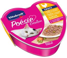 Vitakraft VITAKRAFT POESIE CREATION SOS kurczak/warzywa 85g