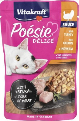 Vitakraft VITAKRAFT POESIE DELICE indyk dla kota 85g