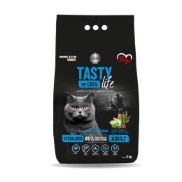 BIOFEED BIOFEED TASTY CATS LIFE STERILISED WITH SALMON 8KG