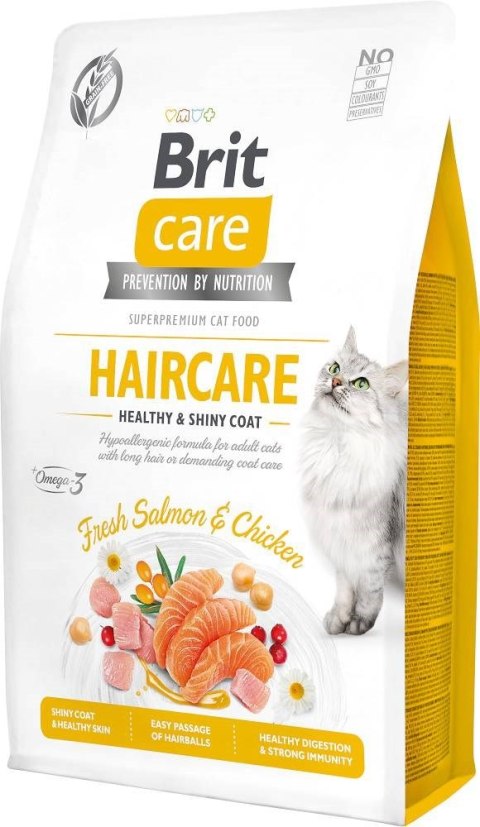 Brit BRIT Care Cat Grain-Free Haircare - sucha karma dla kota - 2 kg