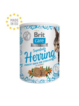 Brit BRIT Care Cat Snack Superfruits Herring - przysmak dla kota - 100 g