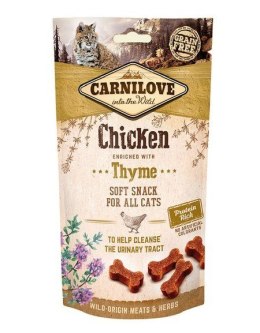 CARNILOVE Carnilove Soft Moist Snack Chicken+Thyme - przysmak dla kota 50 g