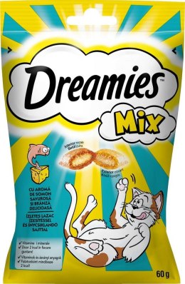 Dreamies DREAMIES przysmak Łosoś Ser dla kota 60g