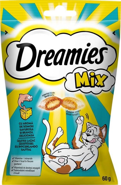 Dreamies DREAMIES przysmak Łosoś Ser dla kota 60g