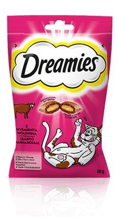 Dreamies DREAMIES z wołowiną 60g