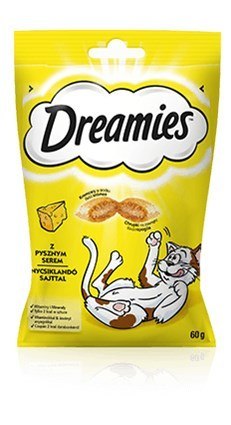 Dreamies DREAMIES z żółtym serem 60g