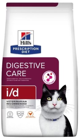 Hill's HILL'S Prescription Diet Digestive Care i/d Feline z kurczakiem - sucha karma dla kota - ochrona układu pokarmowego - 1,5 kg