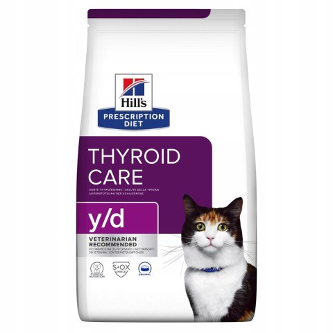 Hill's HILL'S Thyroid Care y/d - sucha karma dla kota - 1,5 kg