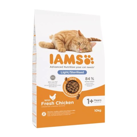 IAMS IAMS Vitality Sterilised - sucha karma dla kota - 10 kg