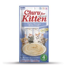 INABA INABA CHURU KITTEN Tuńczyk - przysmak dla kociąt - 4x14g (56g)