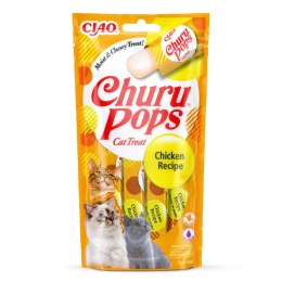 INABA INABA Churu Pops Kurczak - przysmak dla kota - 4x15 g