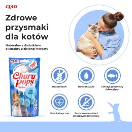 INABA Przysmak CHURU Pops Tuńczyk dla kota 4x14g