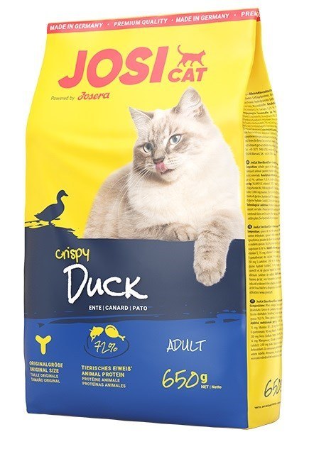 JOSERA JOSERA JosiCat Crispy Duck - sucha karma dla kota - 650 g