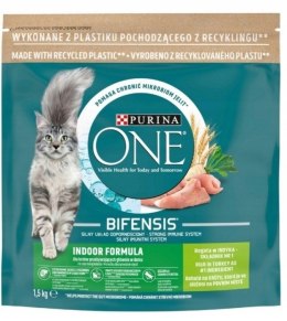 PURINA NESTLE PURINA One Bifensis Indoor Formula - sucha karma dla kota - 1,5 kg