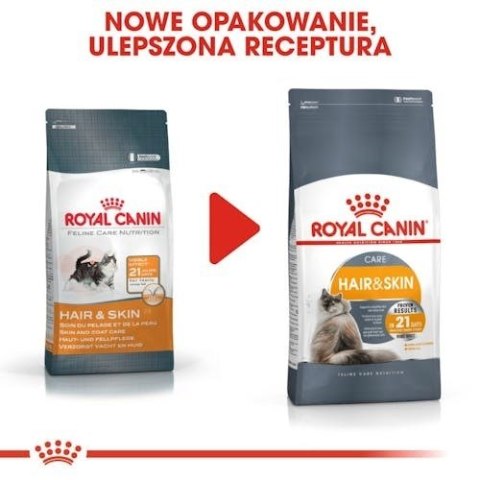 Royal Canin ROYAL CANIN FCN Hair&Skin Care - sucha karma dla kota dorosłego - 10 kg Royal Canin ROYAL CANIN FCN Hair&Skin Care - sucha karma dla kota dorosłego - 10 kg