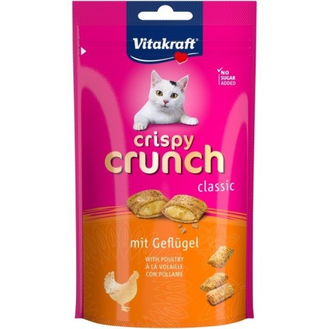 Vitakraft VITAKRAFT CRISPY CRUNCH drób przysmak dla kota 60g