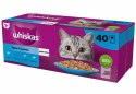 Whiskas WHISKAS Rybne przysmaki w galaretce - mokra karma dla kota - 40x85 g