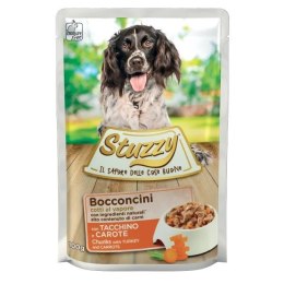 Agras Pet Foods STUZZY dla psów Chunks Indyk z Marchewką 100g