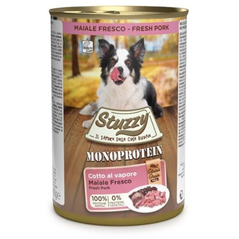 Agras Pet Foods STUZZY dla psów Monoprotein Wieprzowe 400g