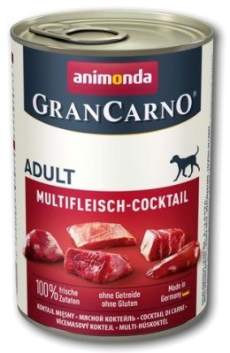 Animonda ANIMONDA Grancarno Adult mięsny koktajl - mokra karma dla psa - 400g