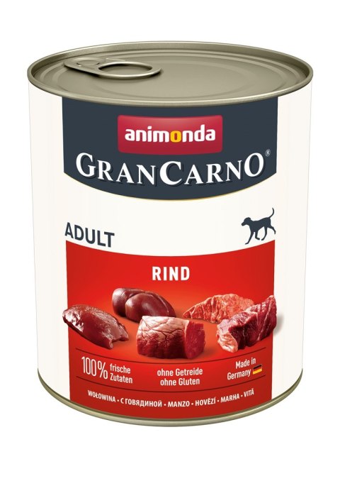 Animonda ANIMONDA Grancarno Adult wołowina - mokra karma dla psa - 400 g