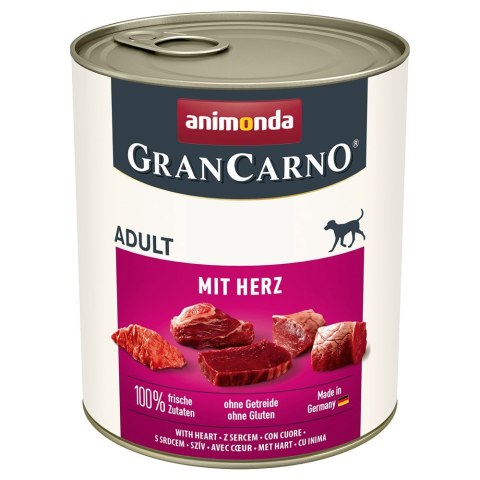 Animonda Animonda GranCarno Adult mit Herz 800g