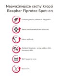 Beaphar Beaphar FIPROtec Krople dla kota S 50mg x1