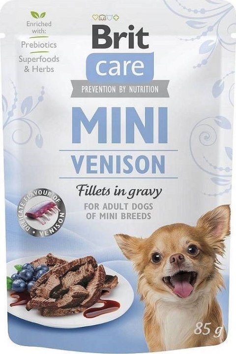 Brit BRIT Care Mini Venison - mokra karma dla psa - 85 g Brit BRIT Care Mini Venison - mokra karma dla psa - 85 g