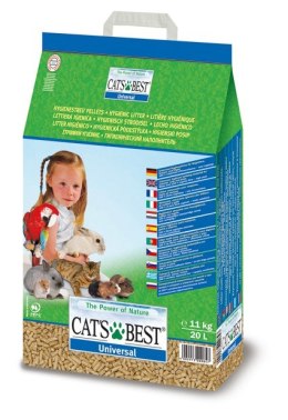 Cat's Best JRS CAT'S BEST Universal - żwirek drewniany pellet - 20 L