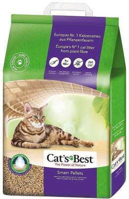 Cat's Best JRS Cat's Best Smart Pellets - drewniany żwirek dla kotów, zbrylający - 10 kg