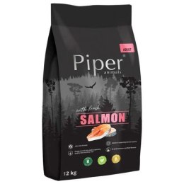 DOLINA NOTECI DOLINA NOTECI Piper Animals z łososiem - sucha karma dla psa - 12 kg