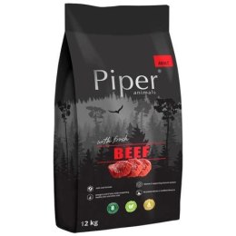 DOLINA NOTECI DOLINA NOTECI Piper Animals z wołowiną - sucha karma dla psa - 12 kg