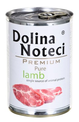 DOLINA NOTECI DOLINA NOTECI Premium Pure Jagnięcina - mokra karma dla psa - 400 g