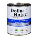 DOLINA NOTECI DOLINA NOTECI Premium bogata w dorsza z brokułami - mokra karma dla psa - 800 g