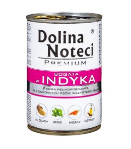 DOLINA NOTECI DOLINA NOTECI Premium bogata w indyka - mokra karma dla psa - 400g