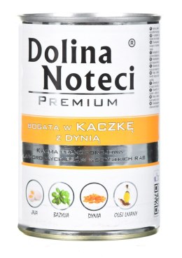 DOLINA NOTECI DOLINA NOTECI Premium bogata w kaczkę z dynią - mokra karma dla psa - 400g