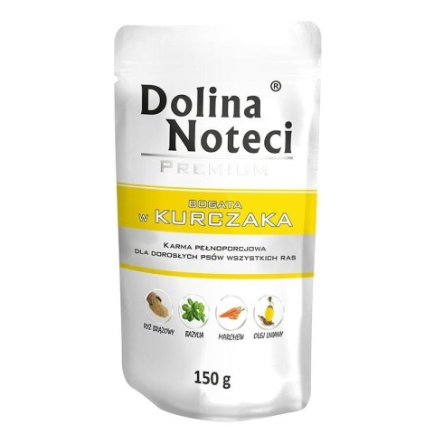 DOLINA NOTECI DOLINA NOTECI Premium bogata w kurczaka - mokra karma dla psa - 150g