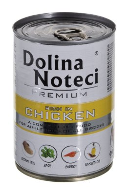 DOLINA NOTECI DOLINA NOTECI Premium bogata w kurczaka - mokra karma dla psa - 400g